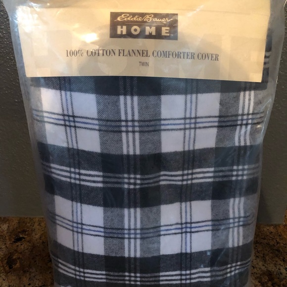Eddie Bauer Bedding Eddie Bauer Flannel Comforter Cover Poshmark